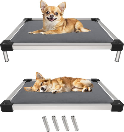 FXW TitanNest Chew-Proof Elevated Dog Bed, Raised Cot for Indoor/Outdoor/Camping Use, Durable &