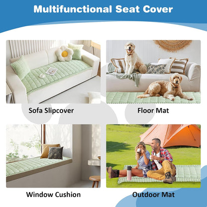 VClife Dog Car Seat Cover for Backseat Extender, Anti Slip Dog Bed Mat Travel Blanket, Pet Friendly