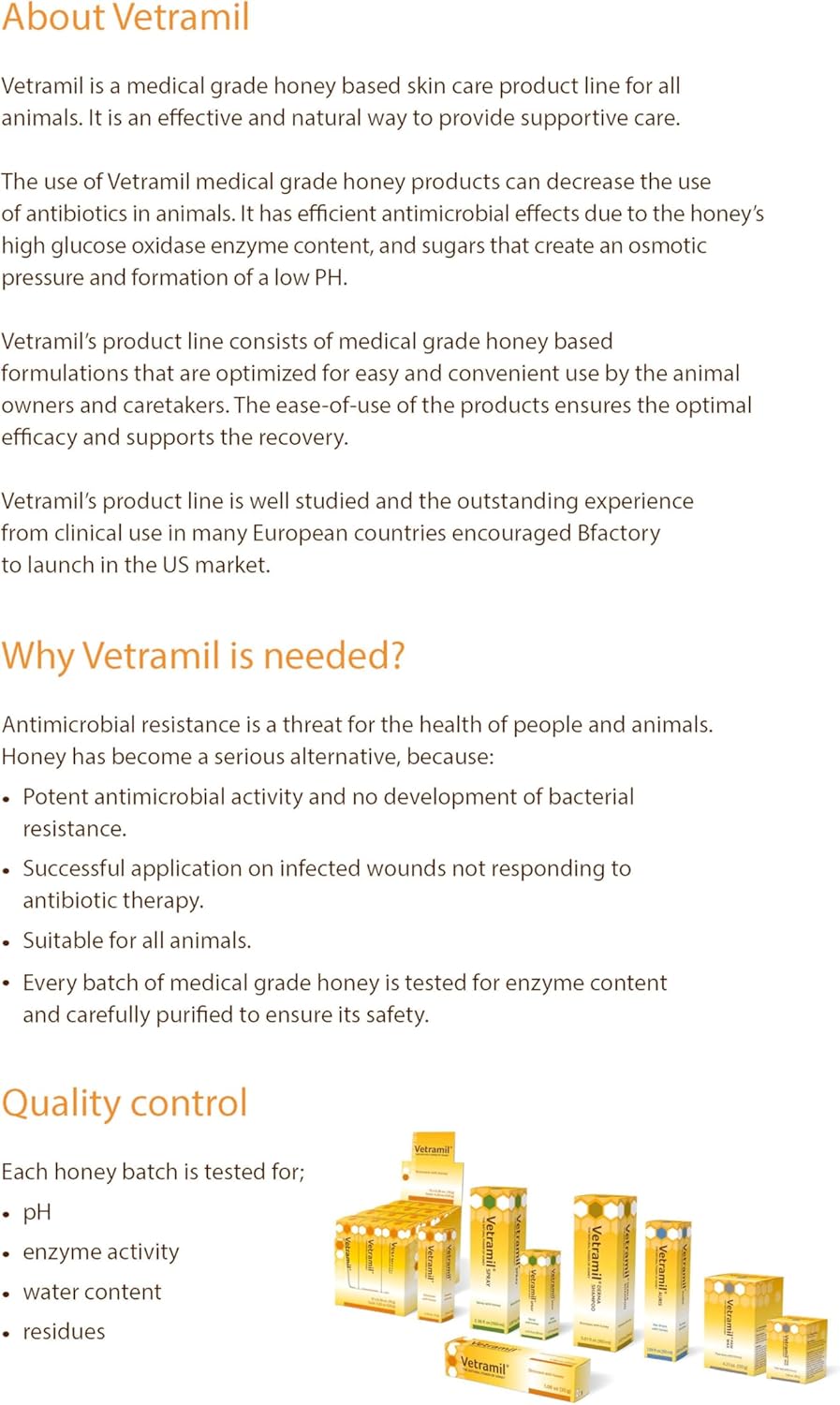 Vetramil® Auris – Natural Ear Care for Dogs & Cats – Soothes Irritation and Supports Healthy Ears