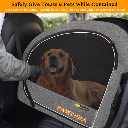 PAWZIDEA Dog Stroller for Large Dogs, Pet Stroller with Detachable Carrier for Portable Dog Crate