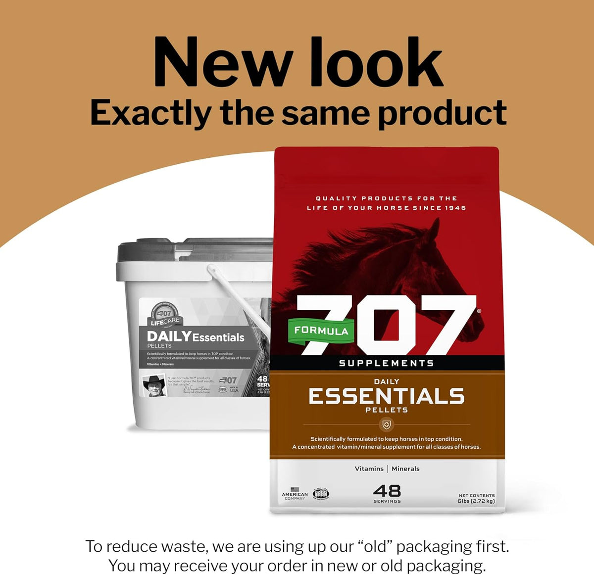 Formula 707 Daily Essentials Equine Supplement, 12 lb Bag – Complete Vitamins and Minerals for