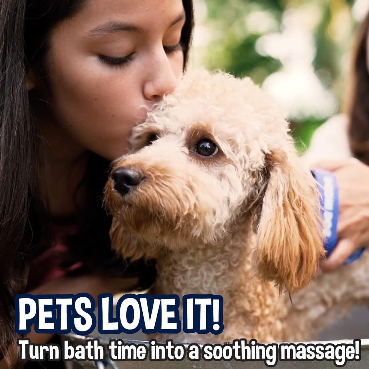 Bodhi Dog Grooming Bundle - Oatmeal Shampoo & Conditioner with Bath Brush - Pet Shower Supplies for