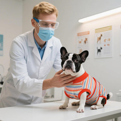 Kuoser Recovery Suit for Dogs Cats After Surgery, Professional Pet Recovery Shirt Dog Abdominal