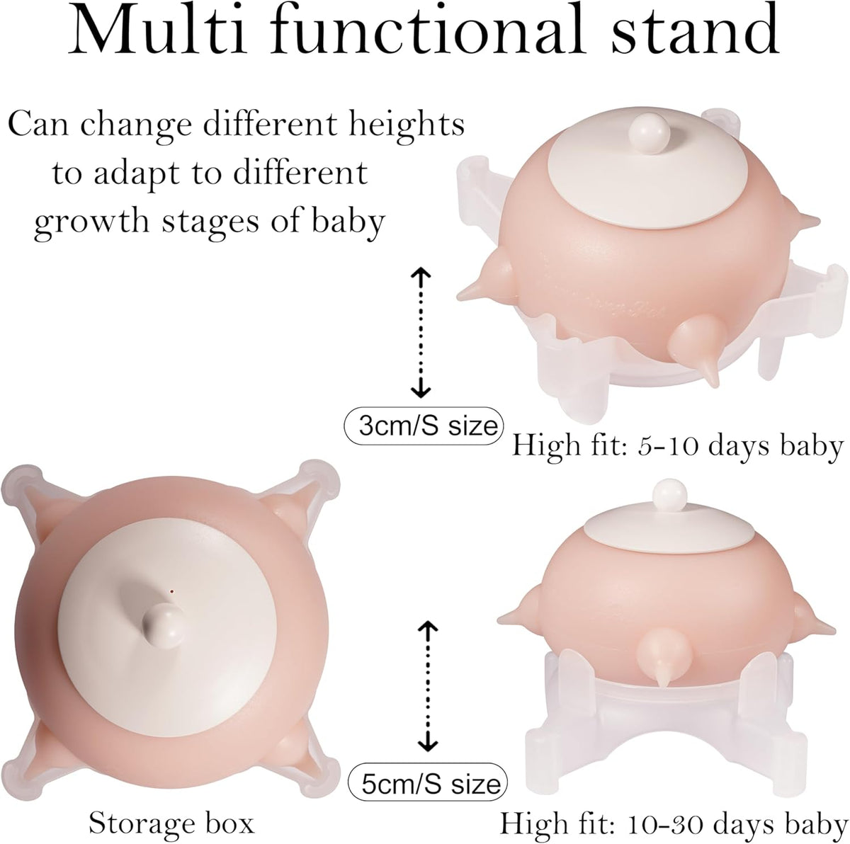 Puppy Milk Feeder Nursing Station feeders for Multiple Puppies Milk replacer Dongdong pet (S Size