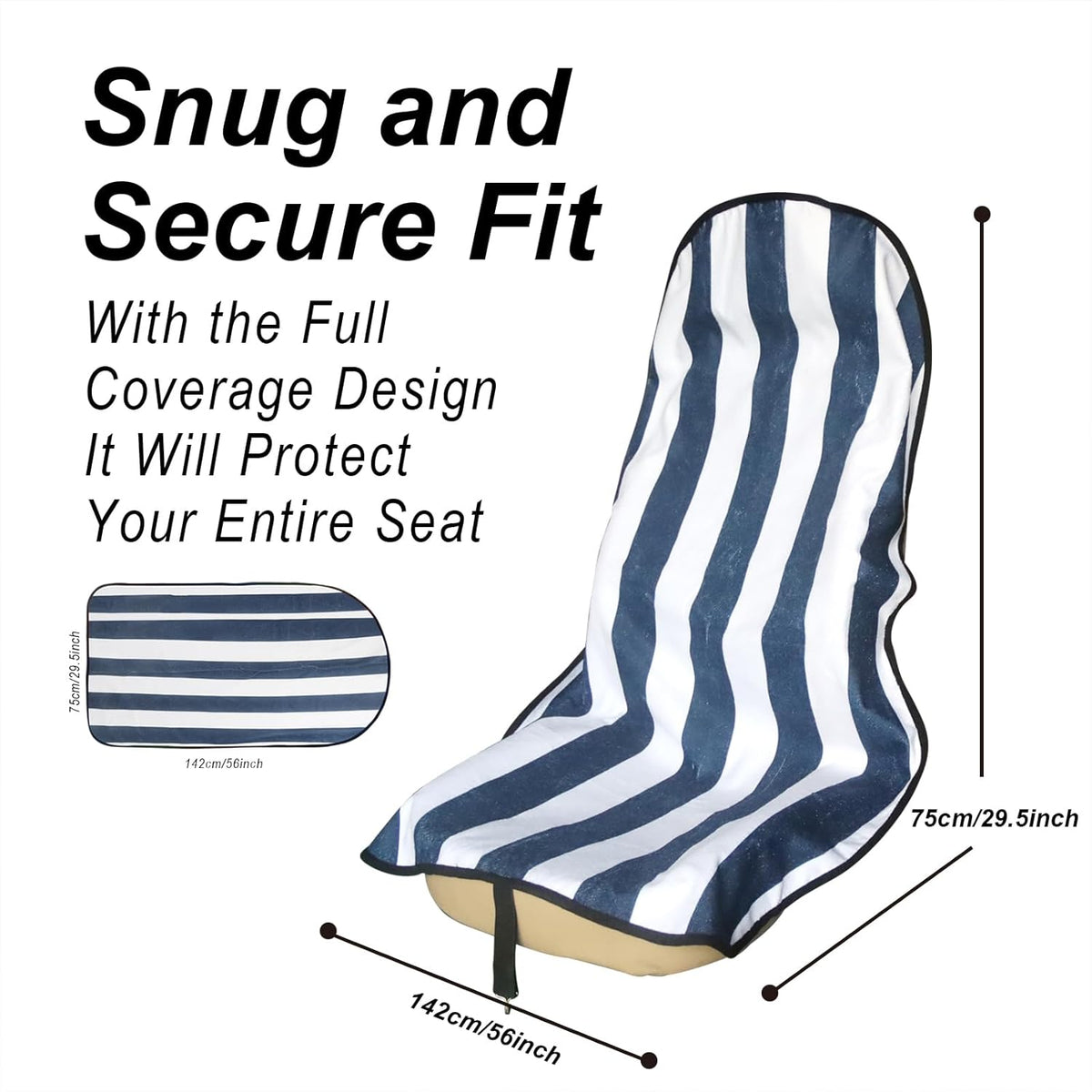 Car Seat Cover Protector Front Seats,for Gym Workout,Running,Swimming,Beach and Hiking,Waterproof