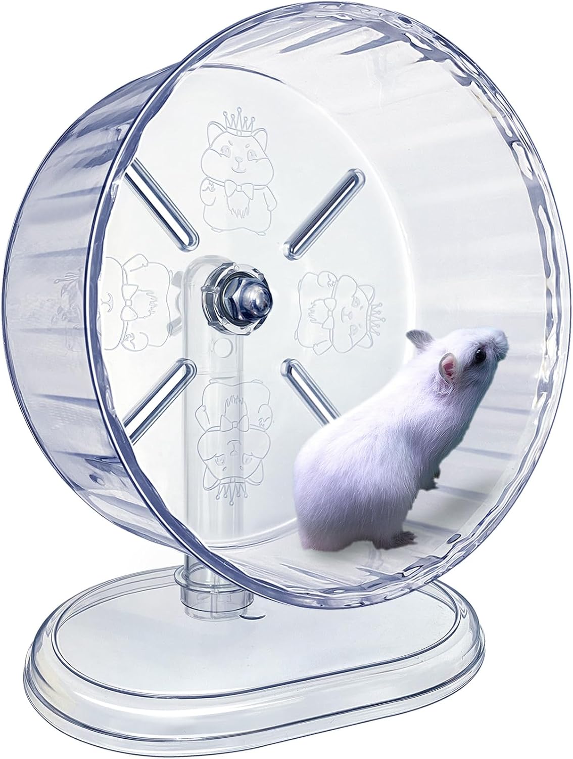 Silent Hamster Wheel, Super-Silent Hamster Exercise Wheels Accessories, Quiet Running Wheels