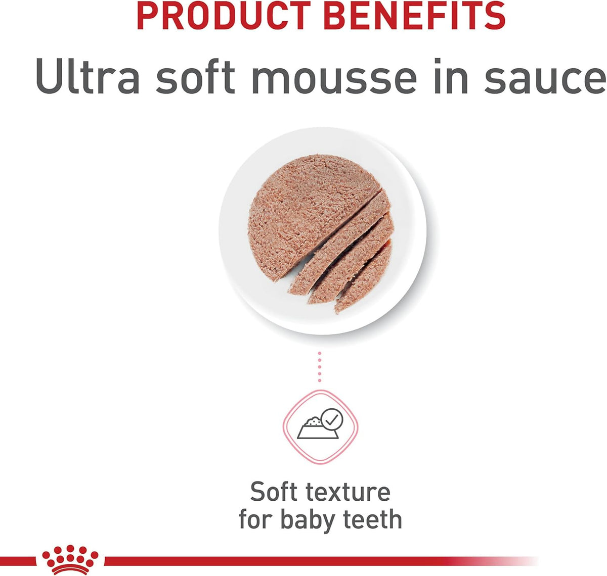 Royal Canin Feline Health Nutrition Mother & Babycat Ultra Soft Mousse in Sauce Canned Cat Food, 3