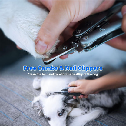 Best Dog Nail Trimmers for Anxiety Sensitive Dogs, Quiet Sharpest Smoothest Nail Clippers for Large