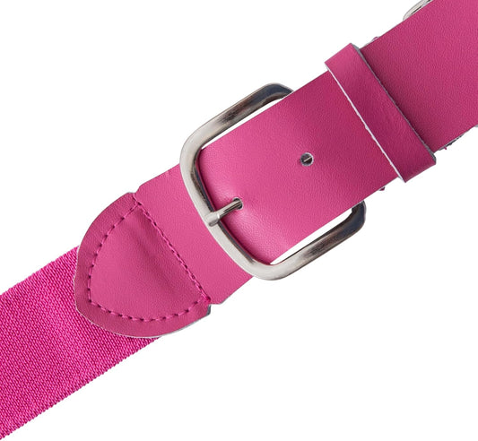 Champion Sports Baseball/Softball Uniform Belt, Comfort Stretch Fit Durable Syntex Tab - Youth &