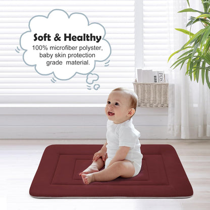 JoicyCo Dog Bed Soft Dog Crate Bed Pad Mat, 36 in Non Slip Bottom Washable Dog Beds for Medium and