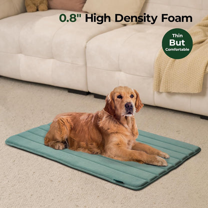 BALANCE Dog Crate Pad, Dog Foam Crate Mat Kennel Pad, Washable Water-Resistant Pet Bed Flat Dogs