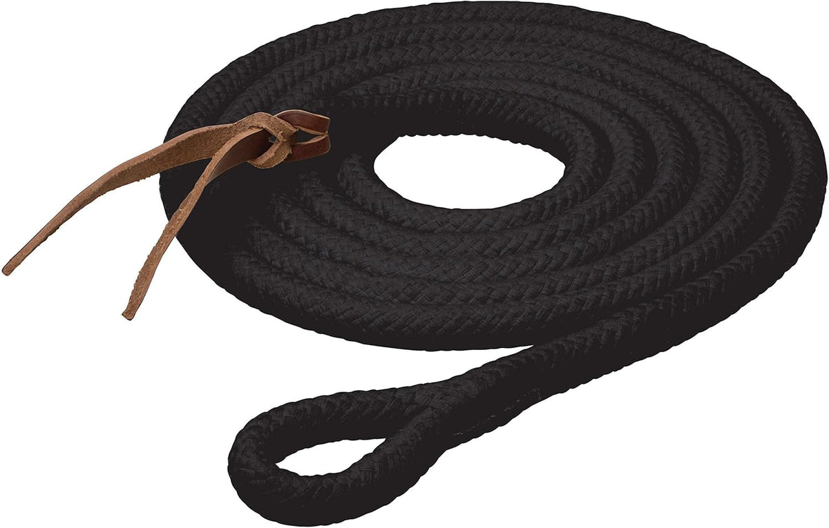 Weaver Equine Performance Lead Rope, Long Horse Lead Rope with Quick Halter Attachment, Soft
