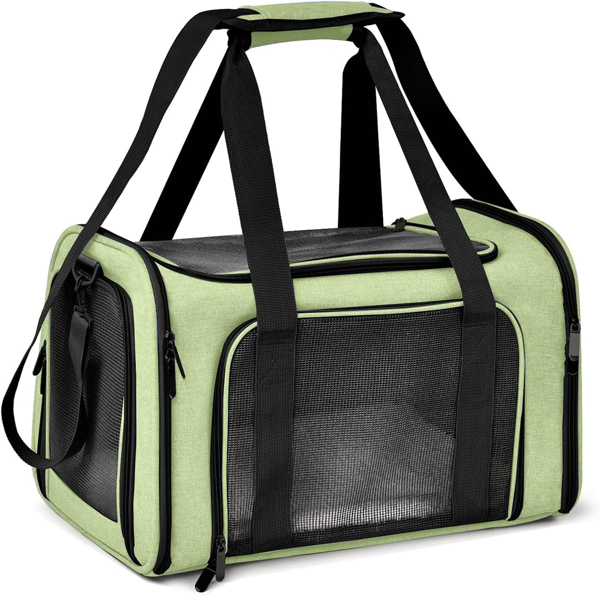 Large Cat Carriers Dog Carrier Pet Carrier for Large Cats Dogs Puppies up to 25Lbs, Big Dog Carrier
