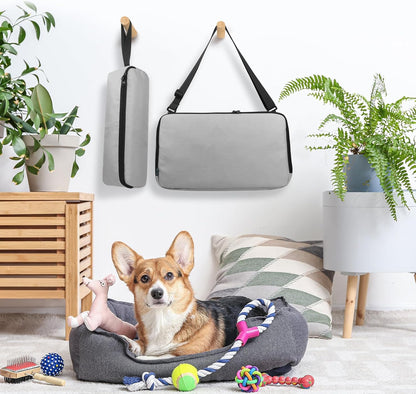 Beautyflier Pet Grooming Supplies Organizer, Protective Tote Bag Case for Pet Grooming Kit & Vacuum