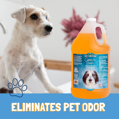 Bio-Groom Groom'n Fresh Dog Shampoo – Odor Eliminating, Dog Bathing Supplies, Puppy Wash, Cat & Dog