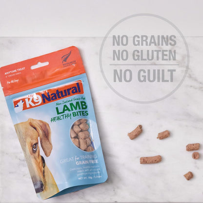 K9 Natural, Freeze-Dried Single Ingredient Dog Treats, High-Value, Low-Calorie Protein Bites for