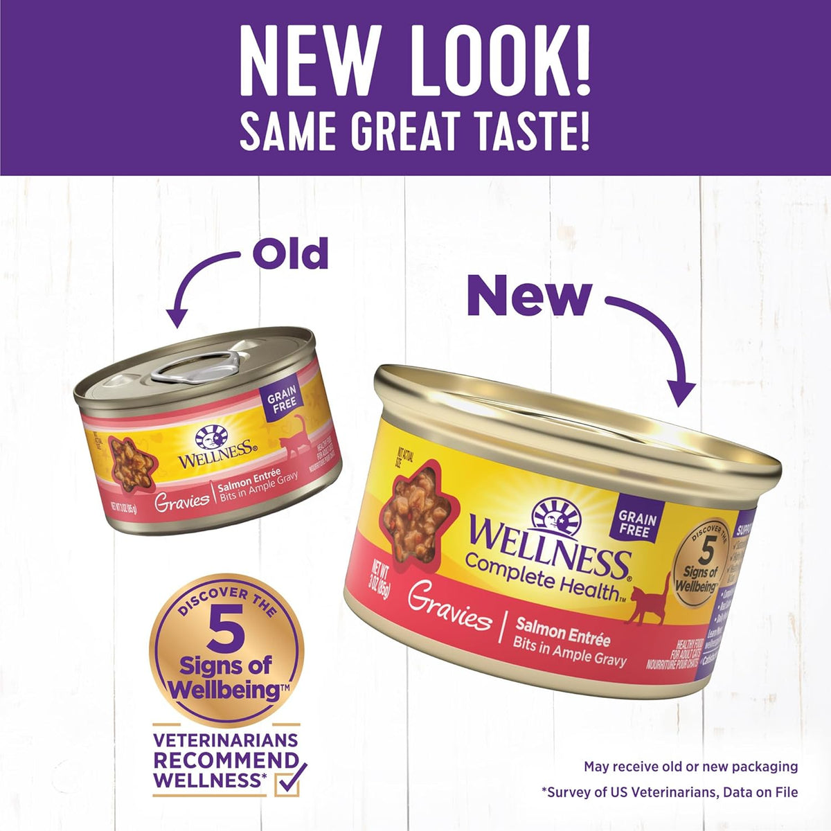 Wellness Complete Health Gravy Adult Wet Cat Food, Natural, Protein-Rich, Grain Free, 3 Ounce, 12