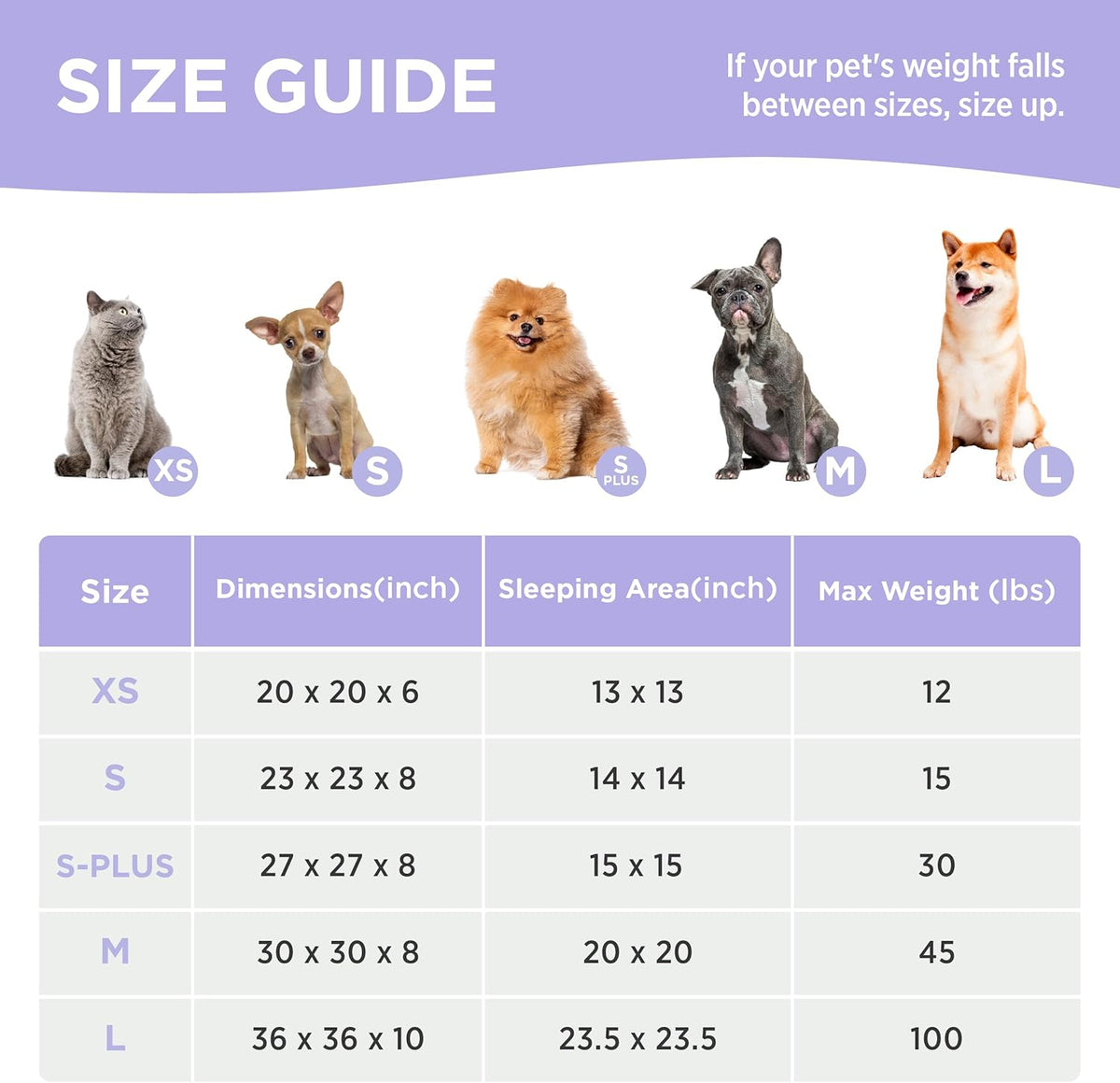 LE SURE Donut Large Dog Bed - Round Cat Beds for Indoor Anti-Anxiety Calming Pet Beds, Washable