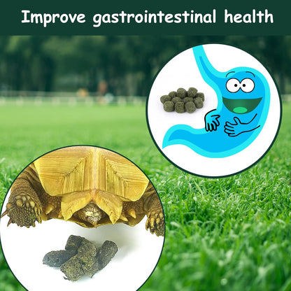 Timothy Hay Cubes 60 oz (6 * 10 oz) with Small Size - Timothy Grass Pellets for Tortoises Rabbits