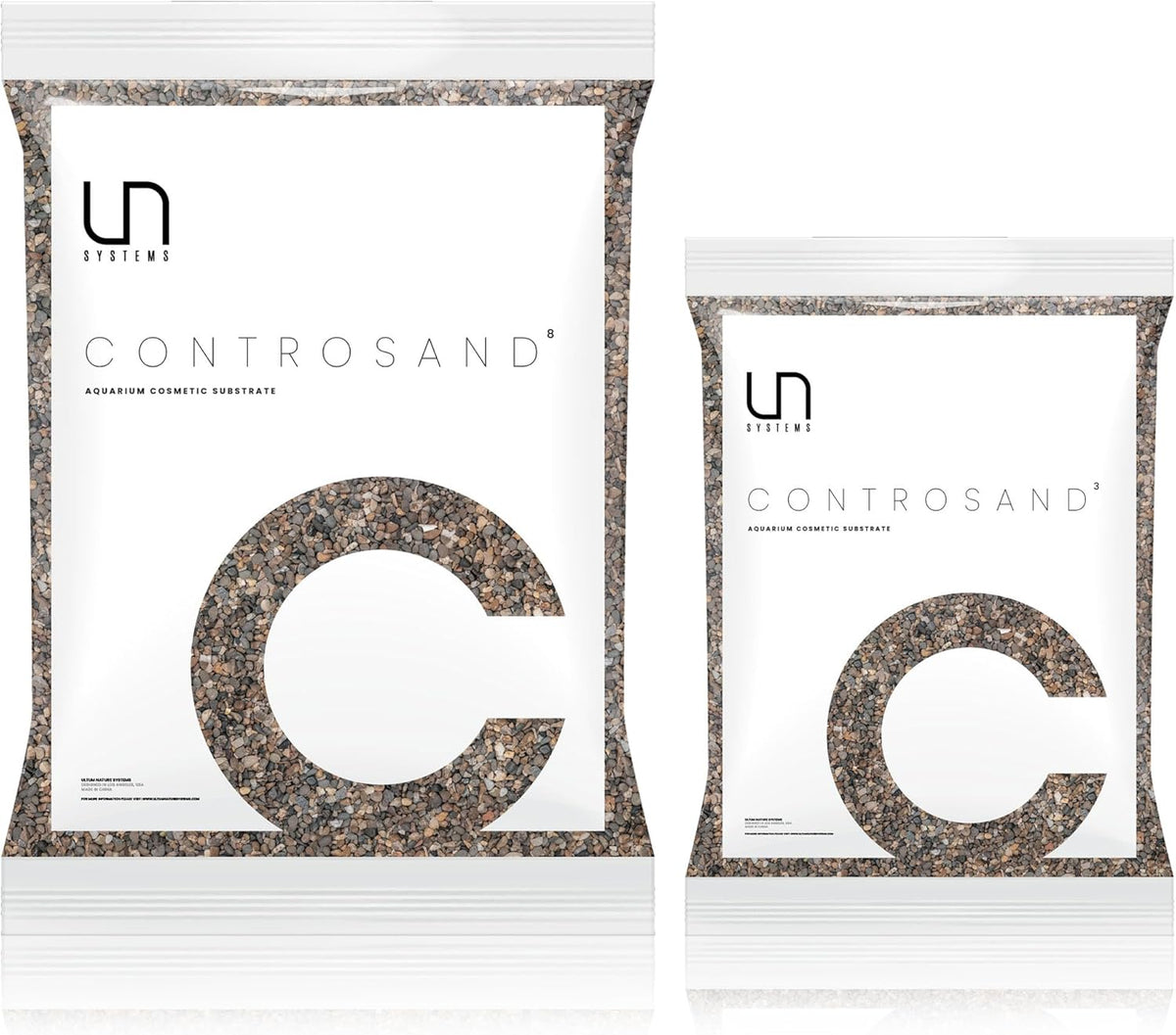 Ultum Nature Systems Controsand Santa Fe Aquarium Gravel (3L) - Small Pebbles for Fish Tank