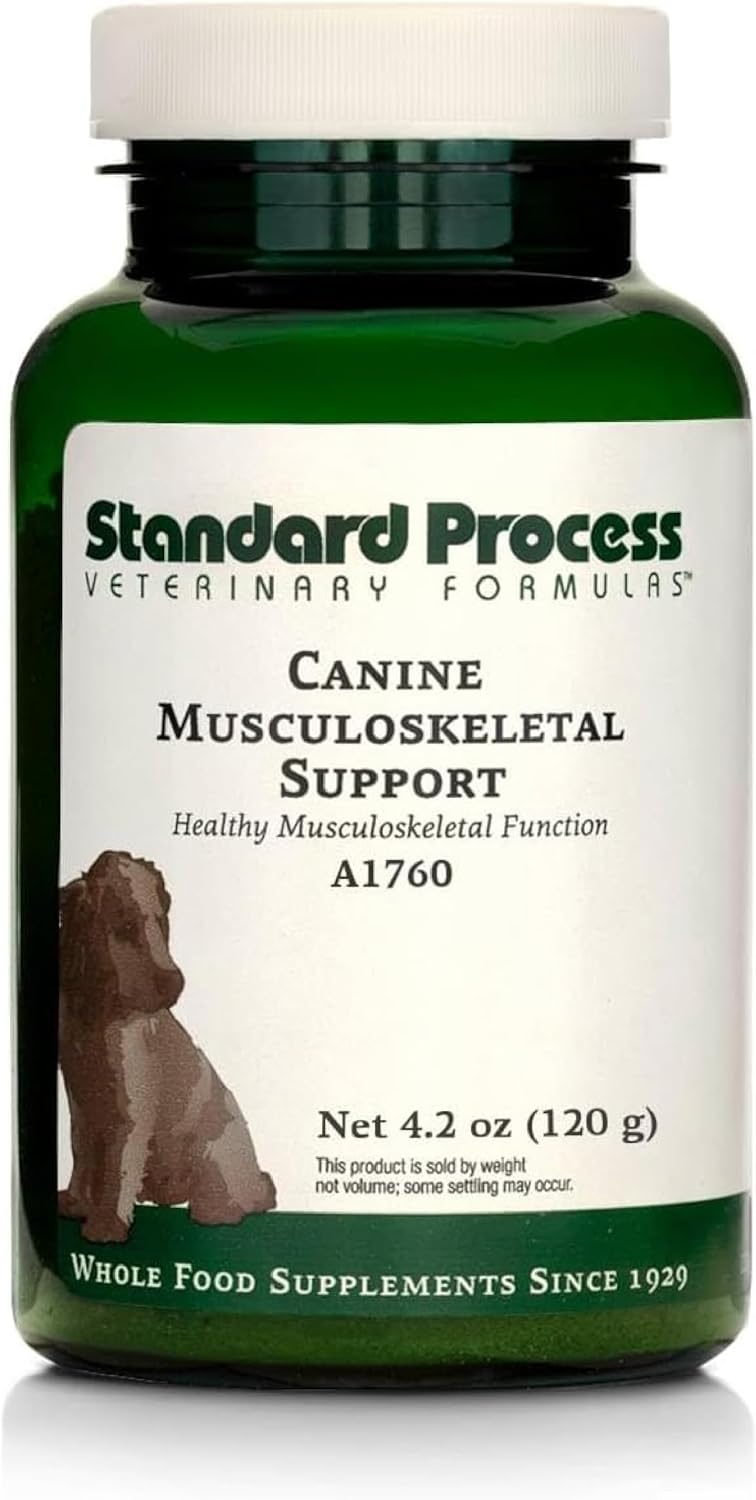 Standard Process Canine Musculoskeletal Support - Bone & Joint Health Formula for Pets - Canine