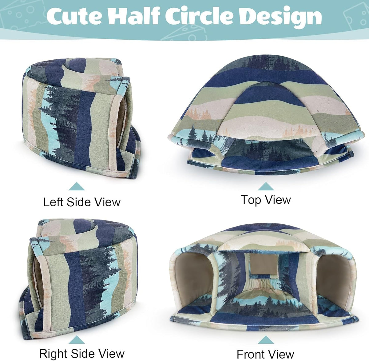 Unicorn Catcher Guinea Pig Hideout Large Guinea Pig Bed Cozy Guinea Pig House Warm Guinea Pig