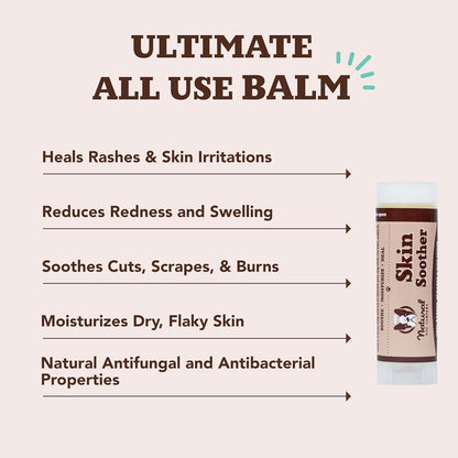 Natural Dog Company Skin Soother Balm for Irritation, Allergy & Itch Relief for Dogs, Hot Spot