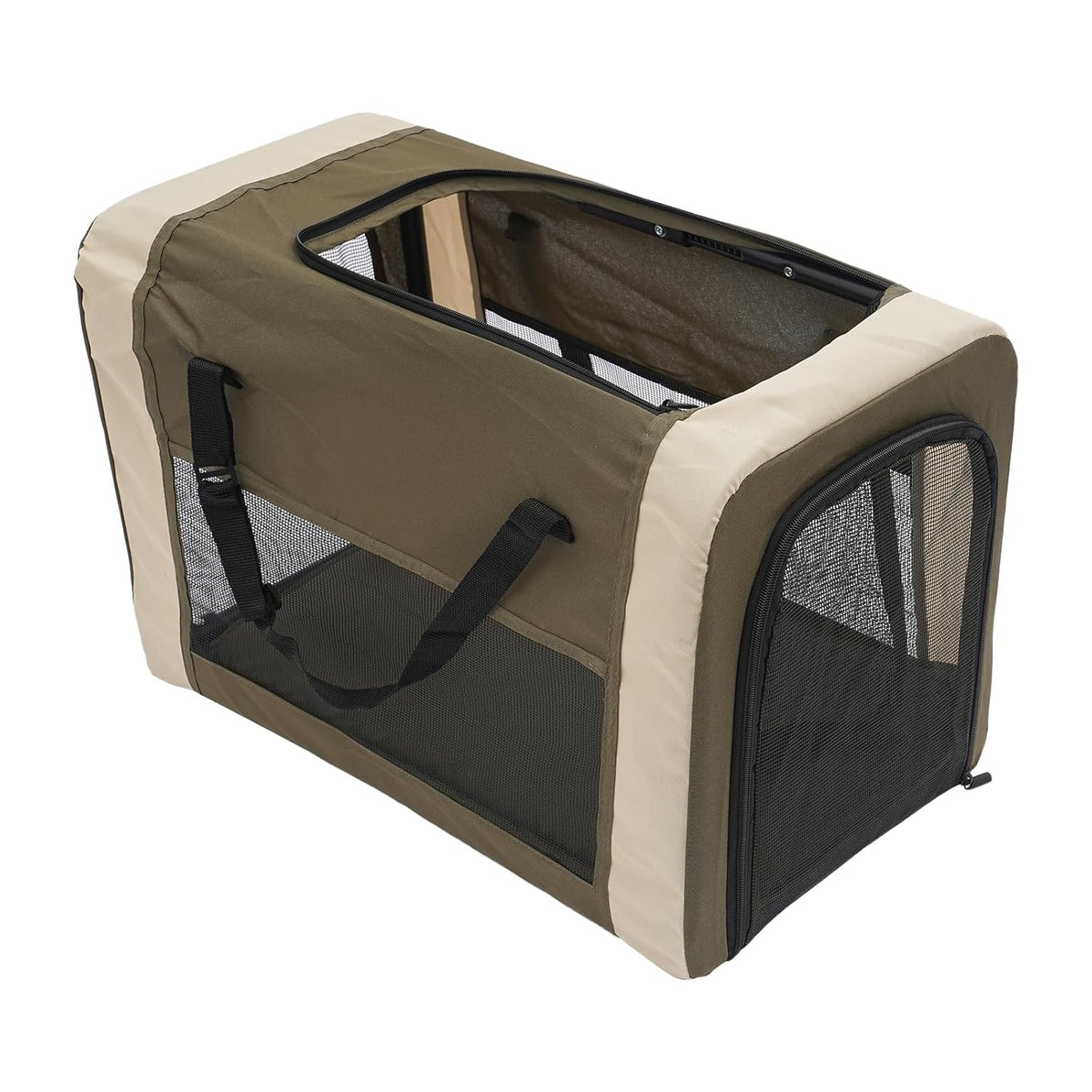 Double Pet Stroller with Detachable Carriers, Large Cat & Dog Stroller with 4 Wheels, Foldable Pet