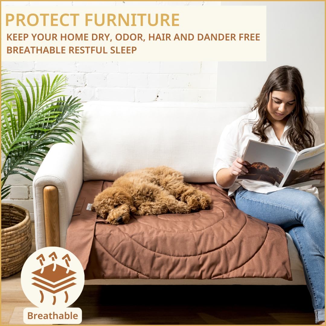 Portable Dog Mat - Waterproof & Foldable Pet Bed - Ideal for Indoor, Outdoor, Cafes, Travel