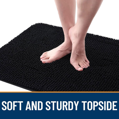 OLANLY Dog Door Mat for Muddy Paws 70x24, Absorbs Moisture and Dirt, Absorbent Non-Slip Washable