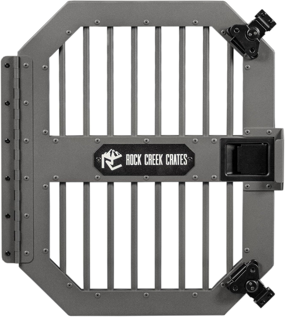 ROCK CREEK CRATES Collapsible Dog Crate: Meticulously Engineered, Durable Aluminum Construction