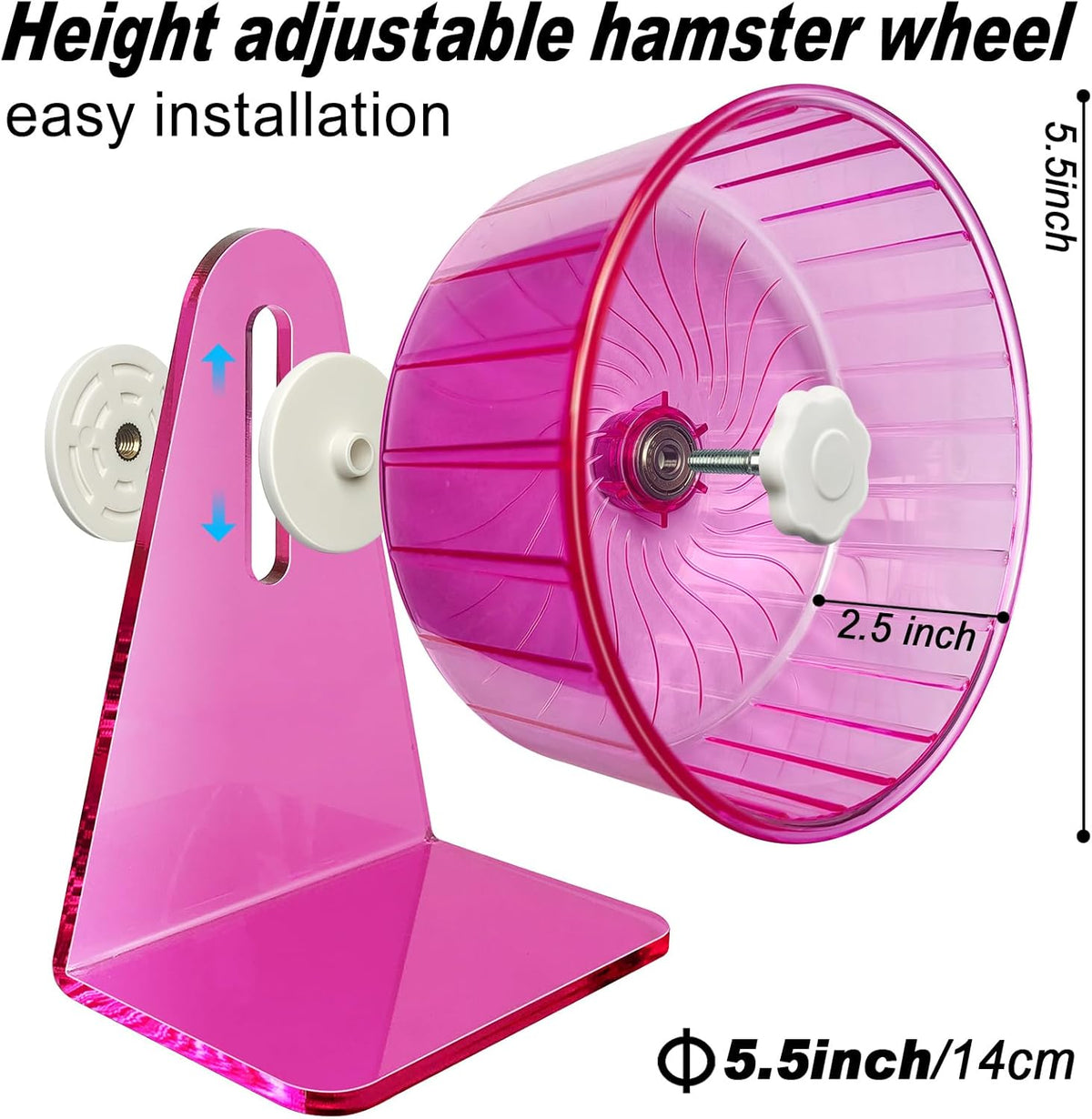 Hamster Wheel,Silent Wheel,Super Silent Hamster Exercise Wheels,Silent Hamster Wheel,Adjustable