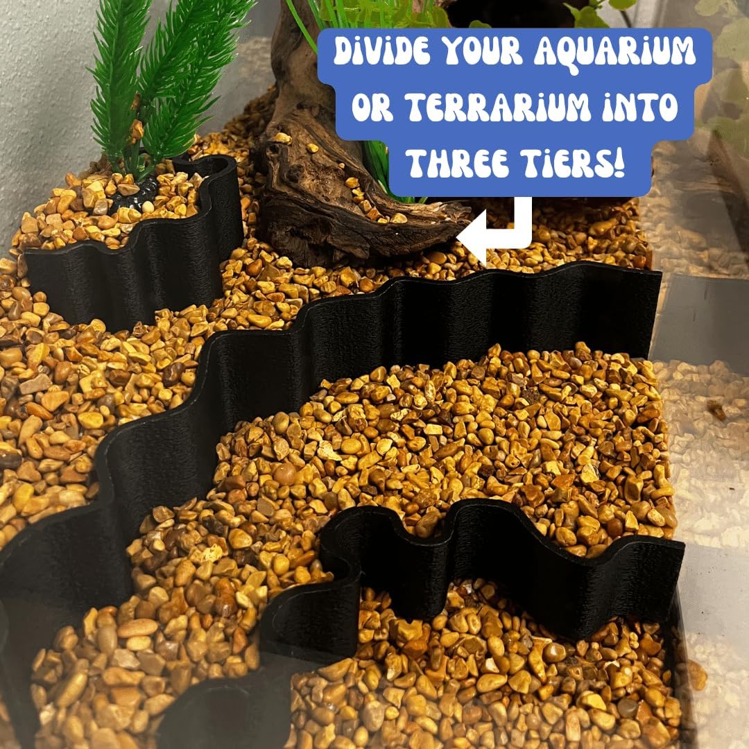 REEFSHAPE Aquarium or Terrarium Substrate Cliffs Combo Pack | Separate Substrate Layers in