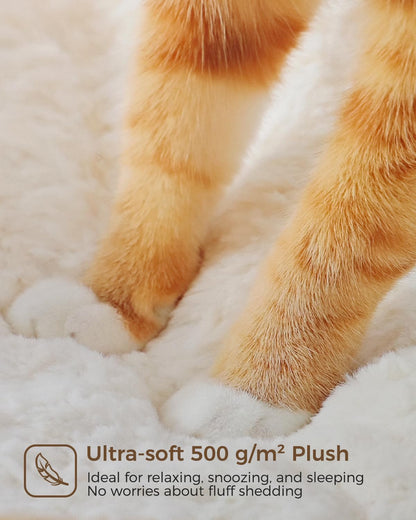 Modern Cat Tree for Large Cats, Wood Cat Tower for Indoor Cats, Real Branch Luxury Cat Furniture