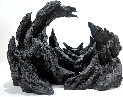 Fish Tank Decor Rocks.Aquarium Decoration Model.Easy and Quick Solution for Aquascaping.(Perched
