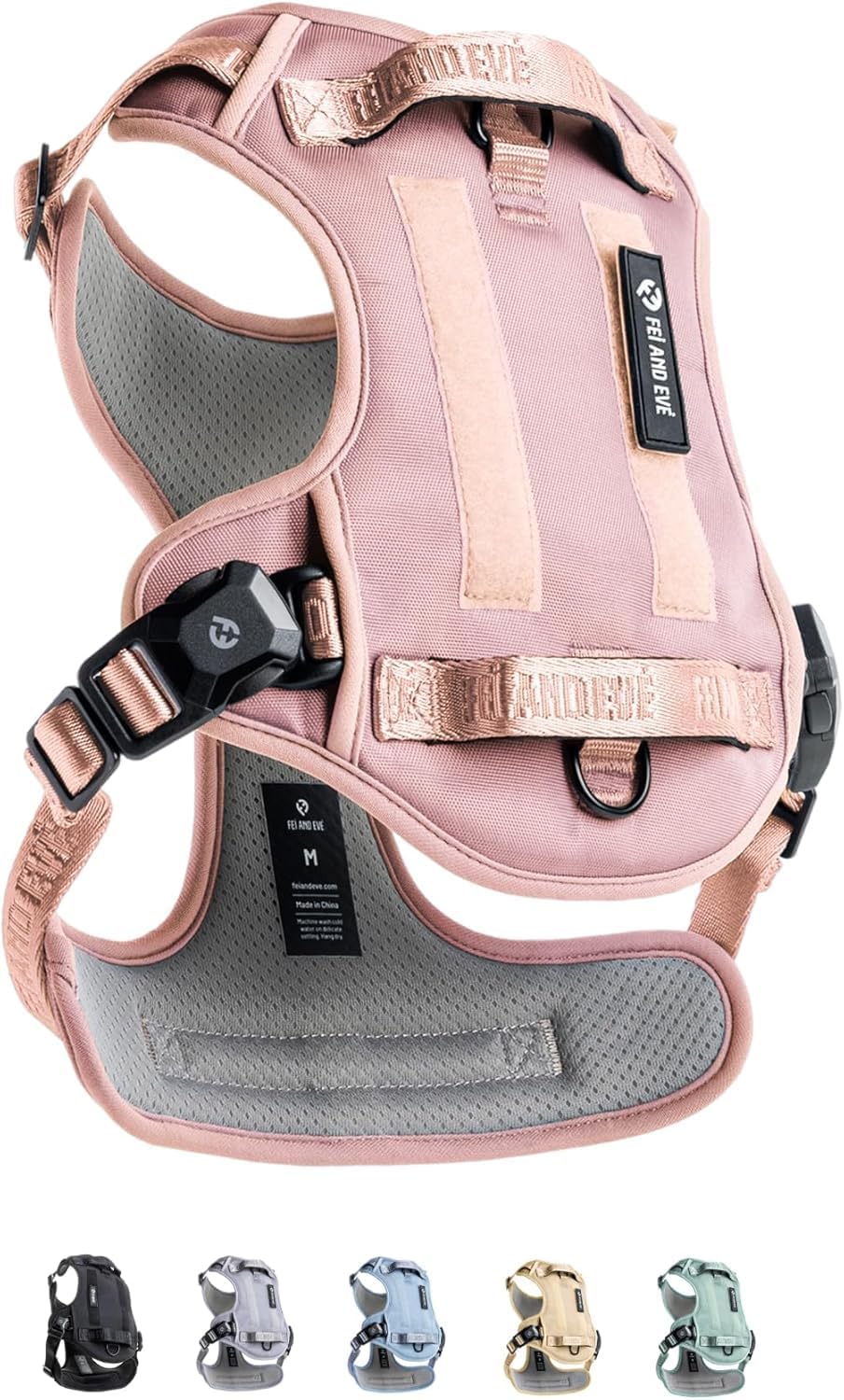 2025 New Edition, Fei & Eve MagEase Dog Harness - 3-Second Magnetic Buckles | 3-Point No-Pull