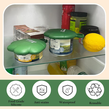 Christmas Pet Set - 3 Cat Food Can Lids & 1 BPA-Free Opener | Cute Paw Shape Can Covers and Opener