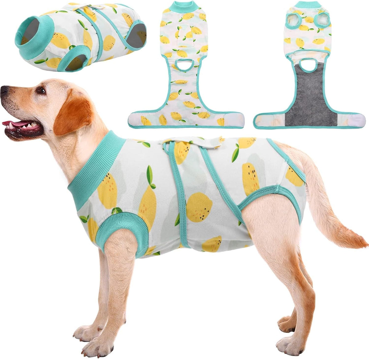 Kuoser Recovery Suit for Dogs Cats After Surgery, Professional Pet Recovery Shirt Dog Abdominal