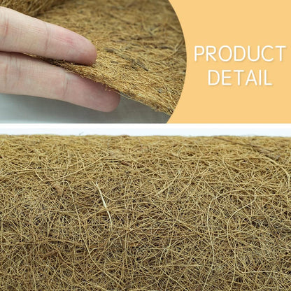 Coco Coir Liner, Yarrdfir 24x120 inch Natural Coconut Liners for planters Flower Basket, Reptile