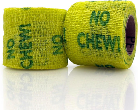 PetFlex No Chew – Flexible Self-Adhering Elastic Bandage for Wound Care – First Aid Wrap for Small