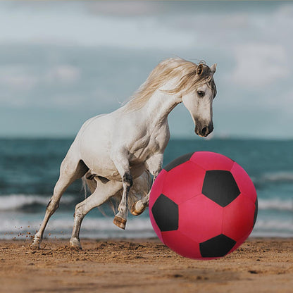Herding Ball for Horse Ball & Cover 40" Large for Play Herding Ball Horse Toys for Horse (Red &