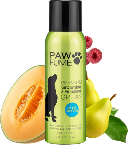 PAWFUME Dog Perfume Spray for Grooming, Blue Ribbon, 1-Pack – Keep Your Pup Fresh All Day