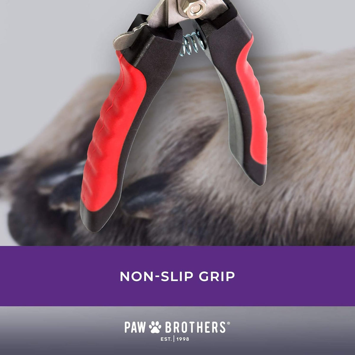 Ryan's Pet Supplies Paw Brothers Nail Clipper for Dogs and Cats, Pet Nail Clippers, Safe Grooming