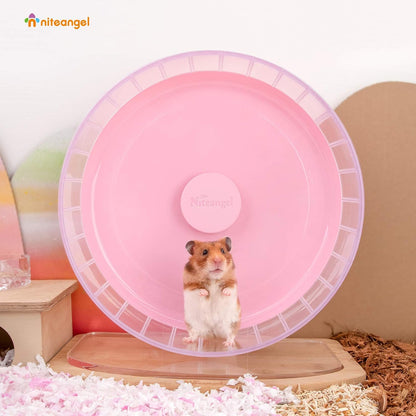 Niteangel Super-Silent Hamster Exercise Wheels: - Quiet Spinner Hamster Running Wheels with