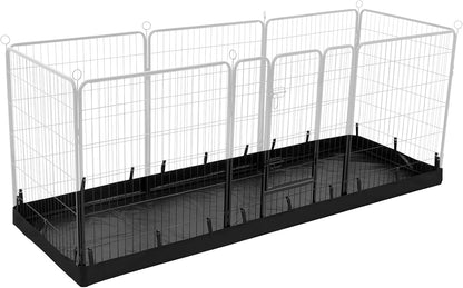 PJYuCien Rectangle Dog Playpen Bottom Pad - Fits 8 Panels 32"" Width Metal Dog Playpen -32""x96""