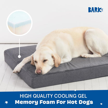 Barkbox Orthopedic Dog Bed with Memory Foam, Premium Comfort for Dogs and Puppies, Dog Bed for