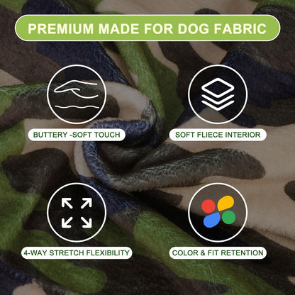 BEAUTYZOO Dog Hoodie for Small Medium Dogs Puppy, Soft Fleece Dog Sweater Cold Weather Coats with