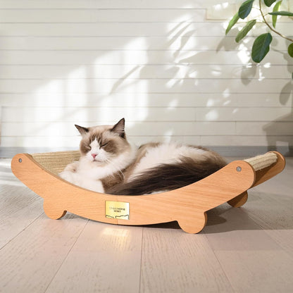 Sisal Cat Scratcher Bed for Indoor Cats Hammock for Scratching Pad Cat Chair Nartural Sisal Scratch