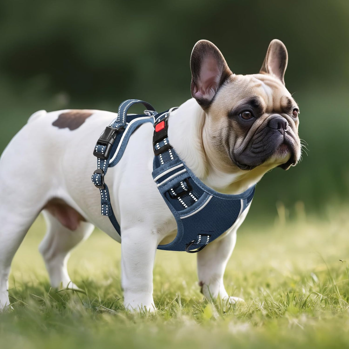 Timos Dog Harness Small Sized, No Pull Pet Harness with Neck Lockable Snap,No Choke Front Clip Dog