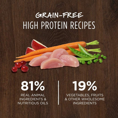 Instinct Original Dry Cat Food, Raw Coated Kibble, High Protein, Grain Free Recipe - Real Chicken